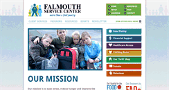Desktop Screenshot of falmouthservicecenter.org